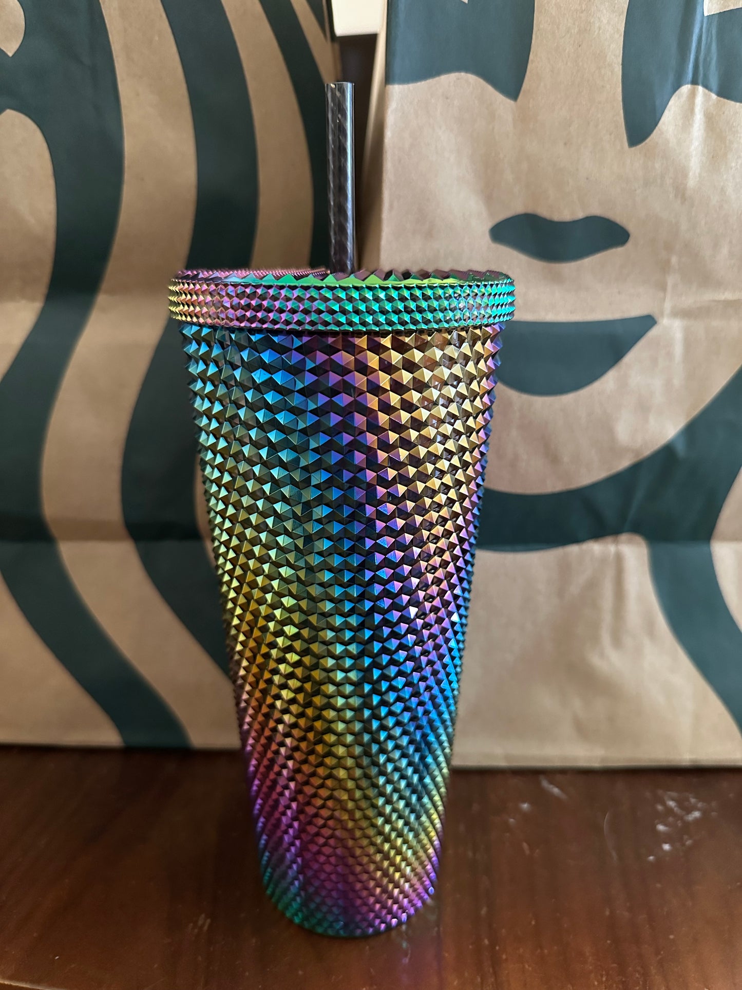 Starbucks Tumbler Oil Slick Studded - Venti 24oz - Fall 2023