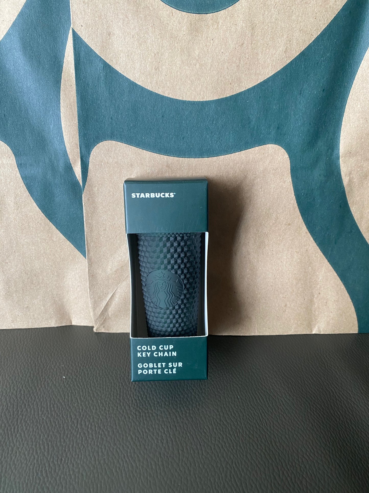 Starbucks Green Studded Cup Key Chain - Target Exclusive
