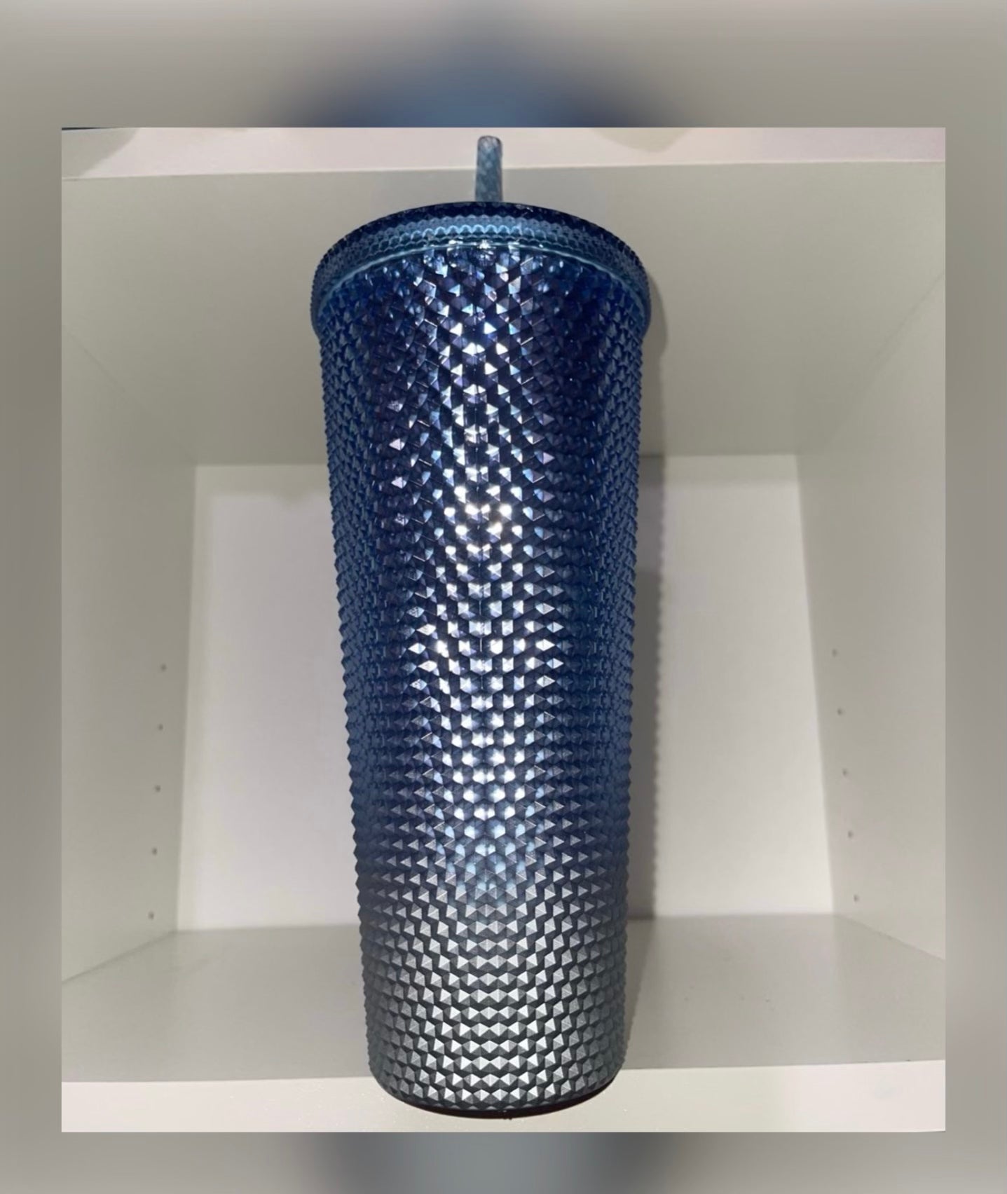 Starbucks Tumbler Bling Icicle Gradient Studded Venti 24oz - Holiday Release 2023