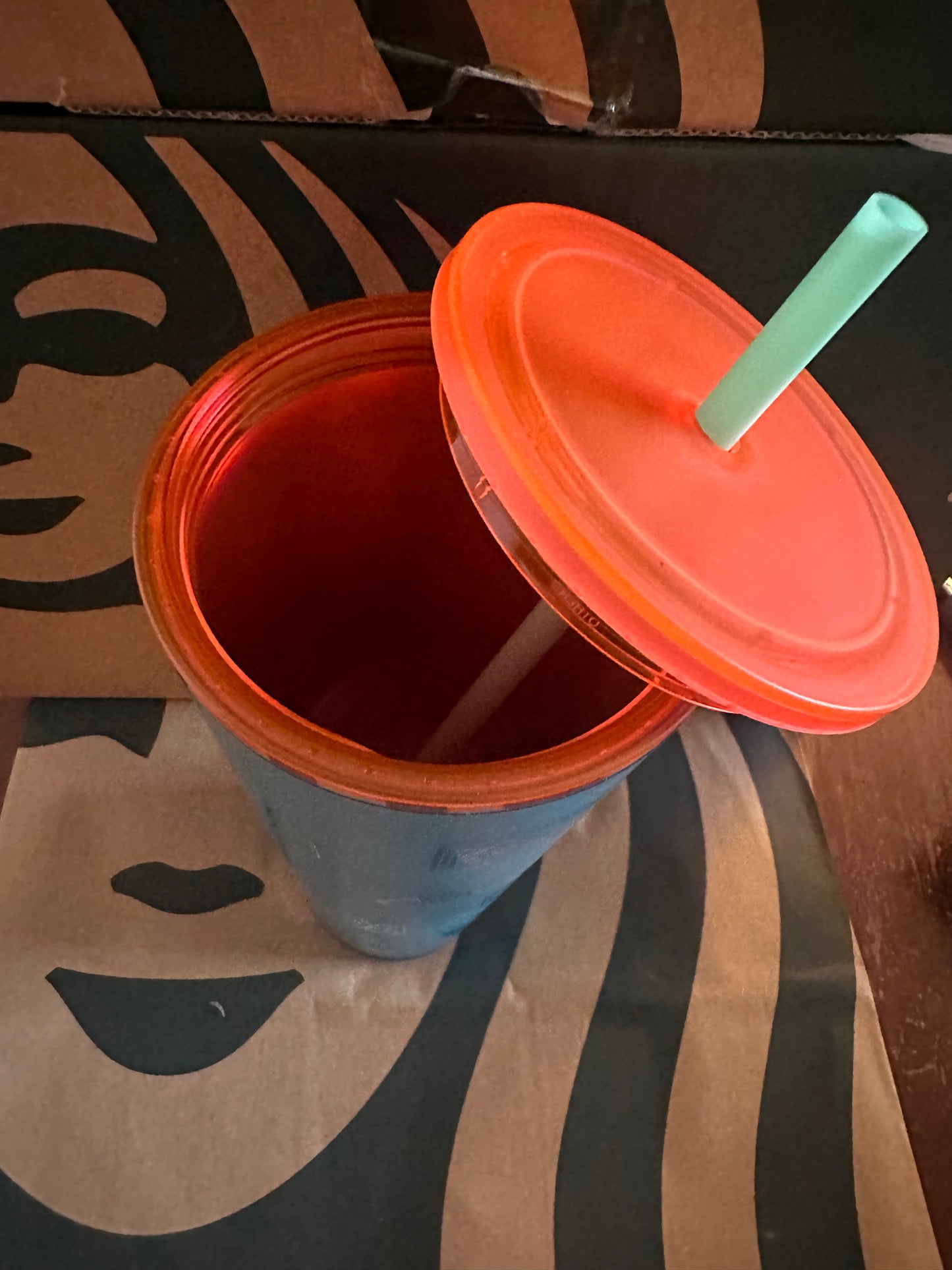 Starbucks Tumbler Back to School Blue ICON Emoji - Limited Edition- 2022 - Venti 24oz