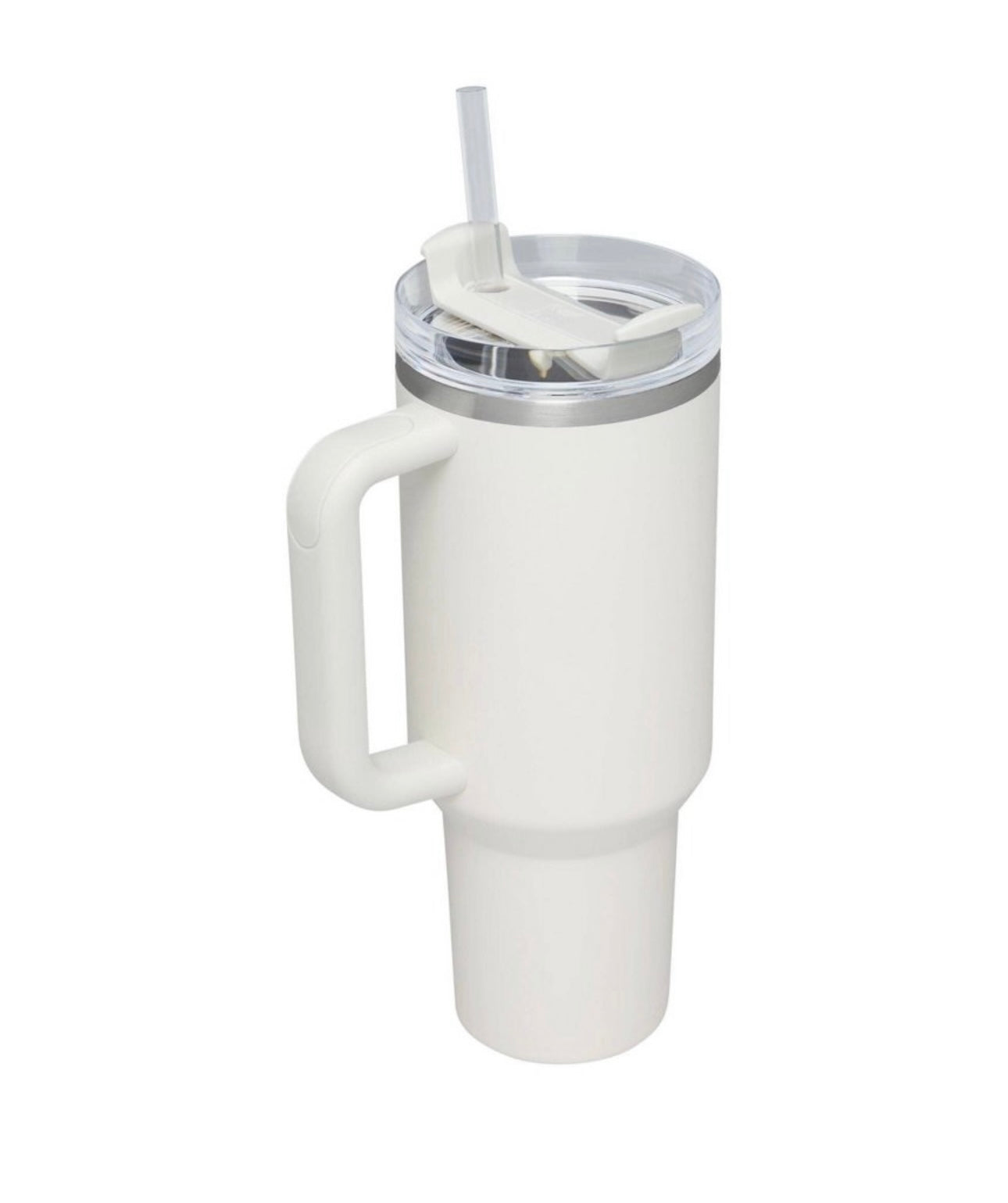 Stanley 40oz Stainless Steel H2.0 FlowState Quencher Tumbler - Sour Cream Color - Hearth & Hand - Target Exclusive