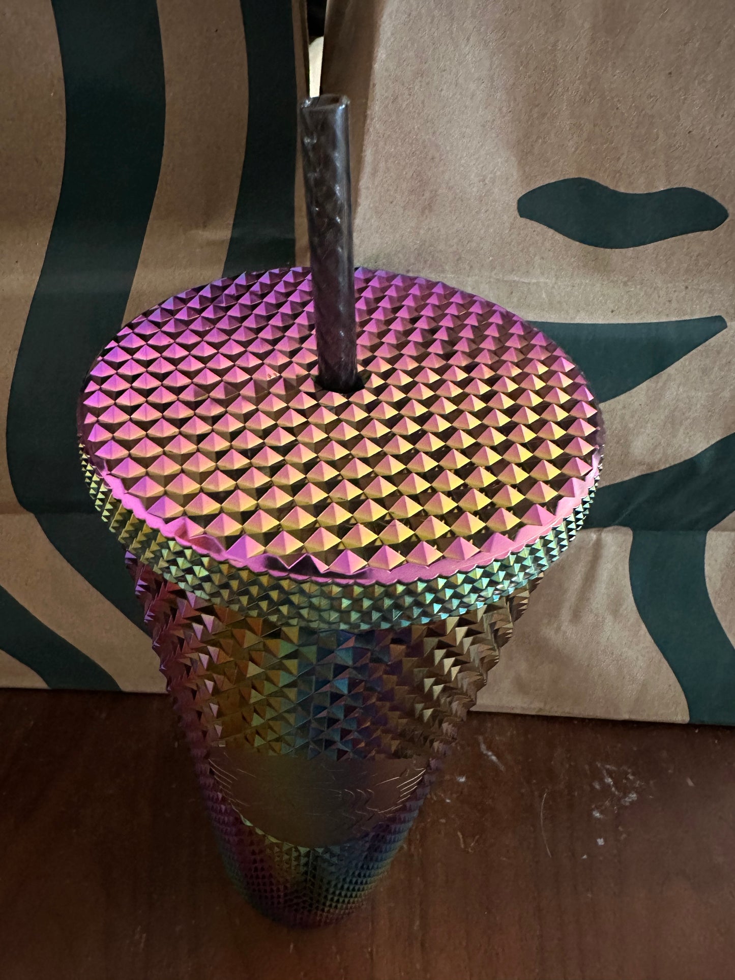Starbucks Tumbler Oil Slick Studded - Venti 24oz - Fall 2023