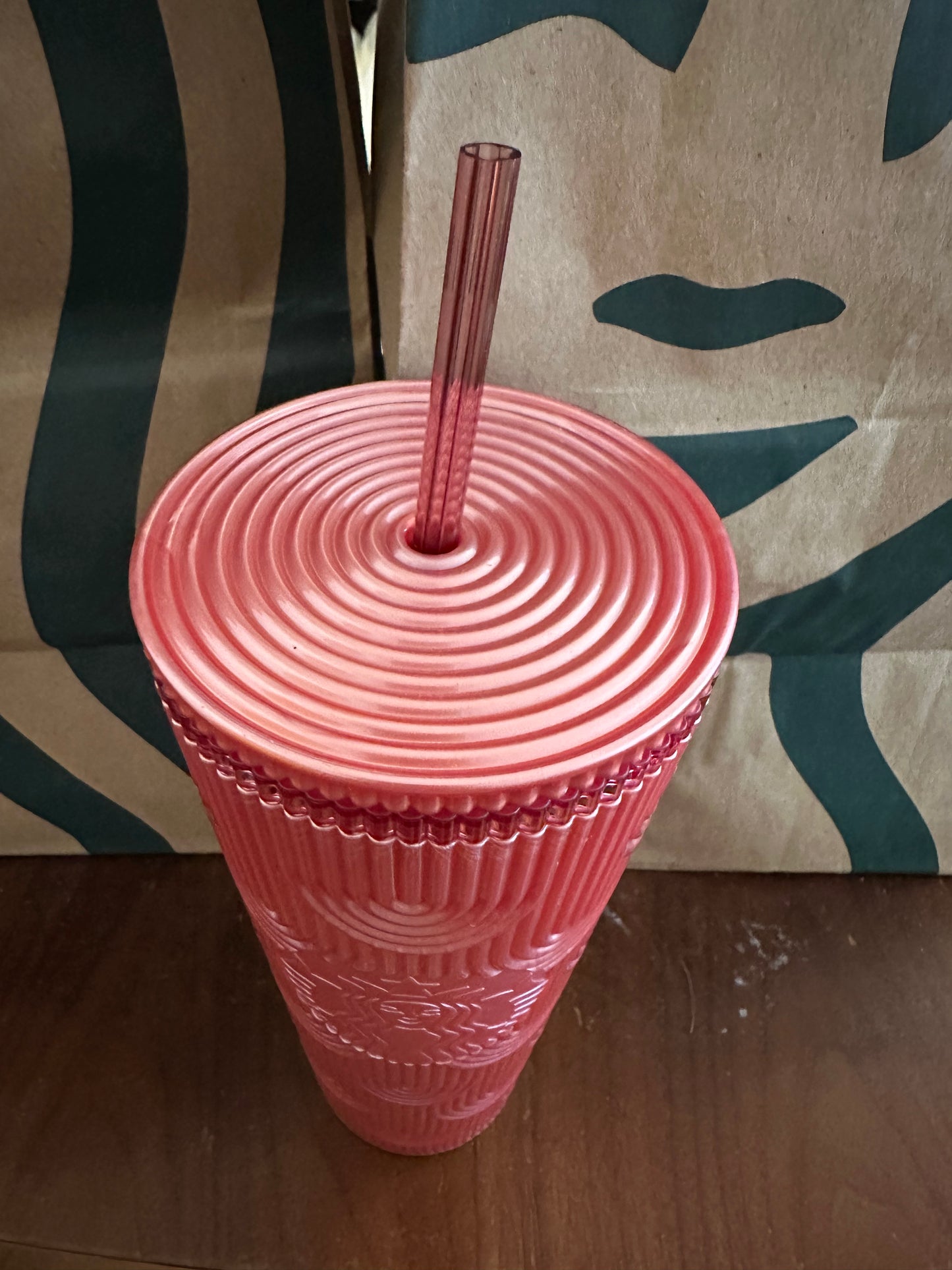 Starbucks Tumbler Pink Mermaid Scale - Venti 24oz