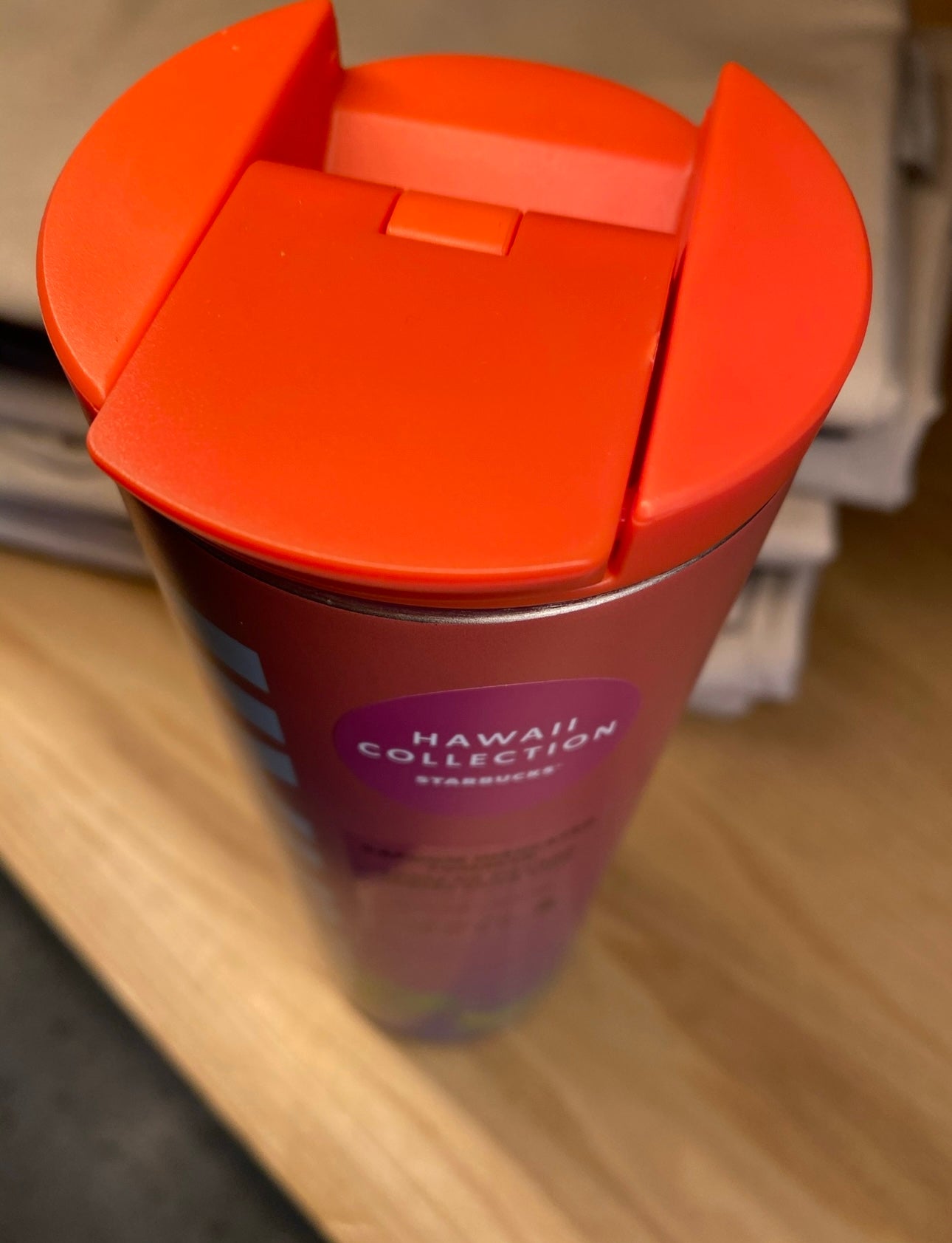 Starbucks Tumbler Hawaii Exclusive - Metal Hot Cup 12oz