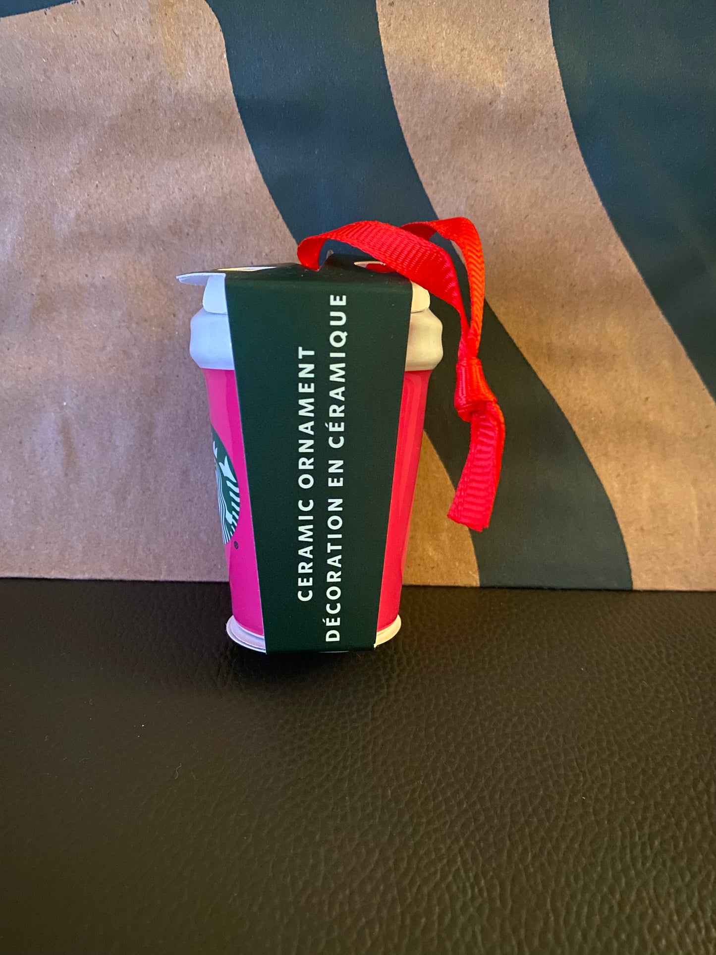Starbucks Pink Christmas Ornament - Winter 2021