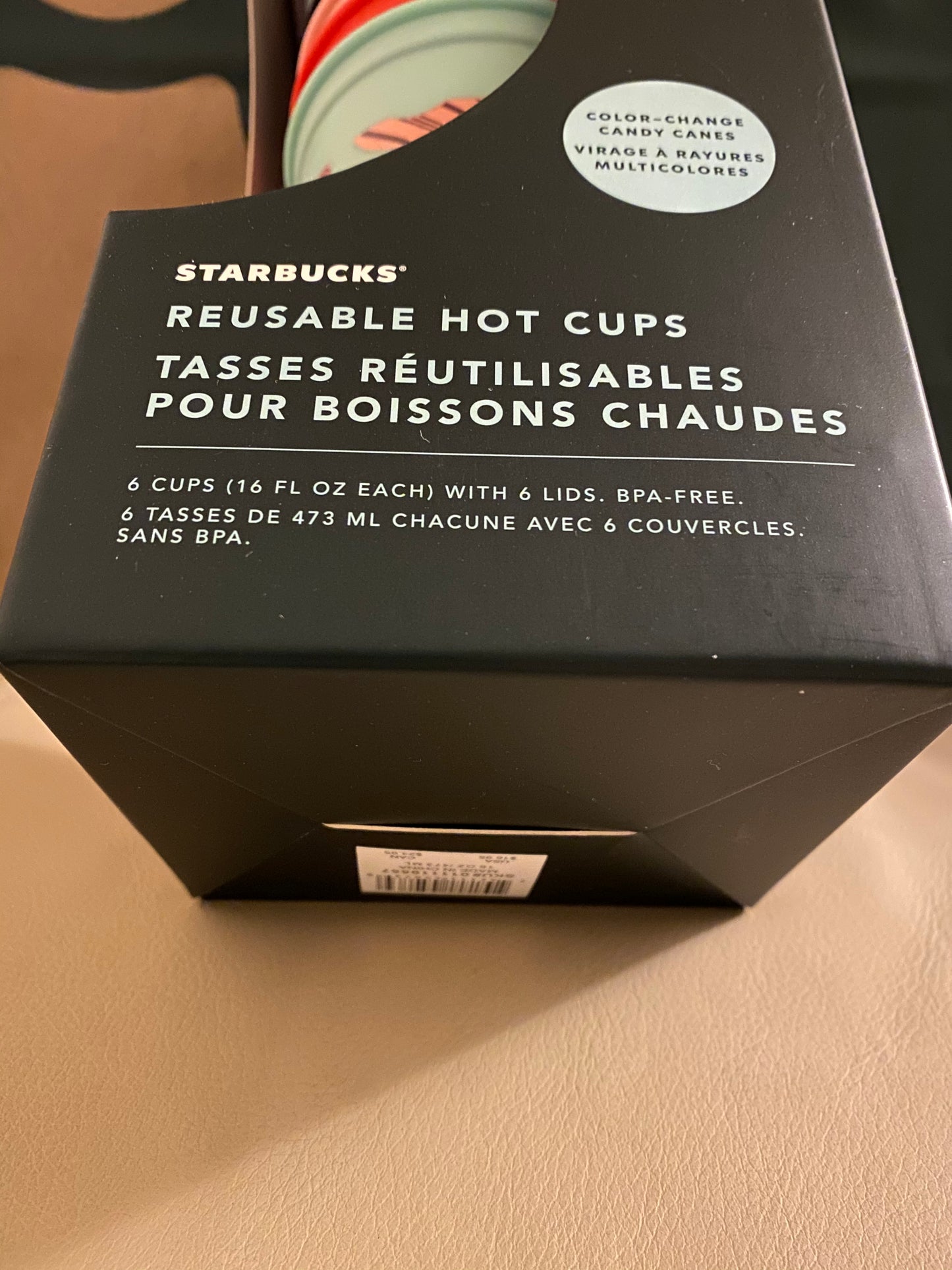Starbucks Tumbler Christmas Color Changing 6 Hot