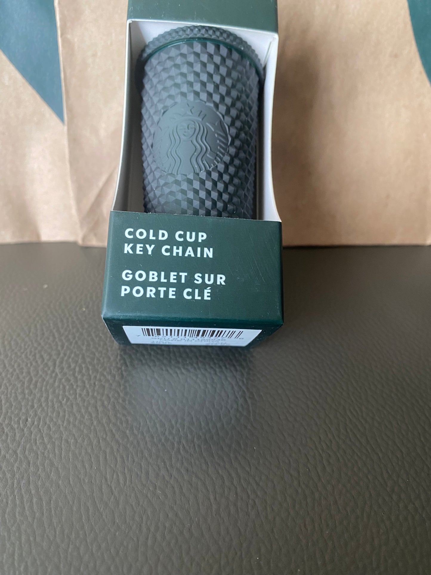 Starbucks Green Studded Cup Key Chain - Target Exclusive