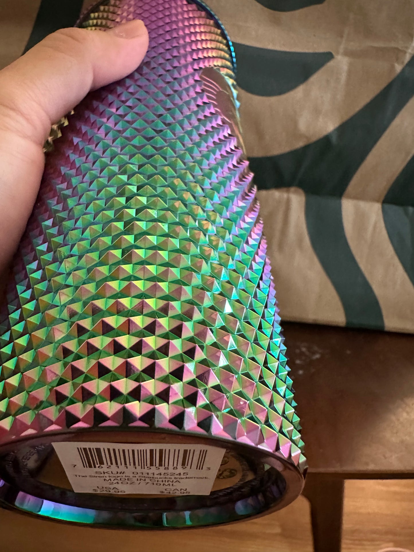 Starbucks Tumbler Oil Slick Studded - Venti 24oz - Fall 2023