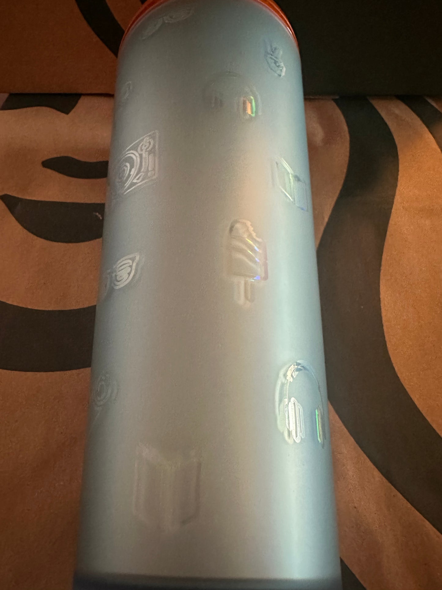Starbucks Tumbler Back to School Blue ICON Emoji - Limited Edition- 2022 - Venti 24oz