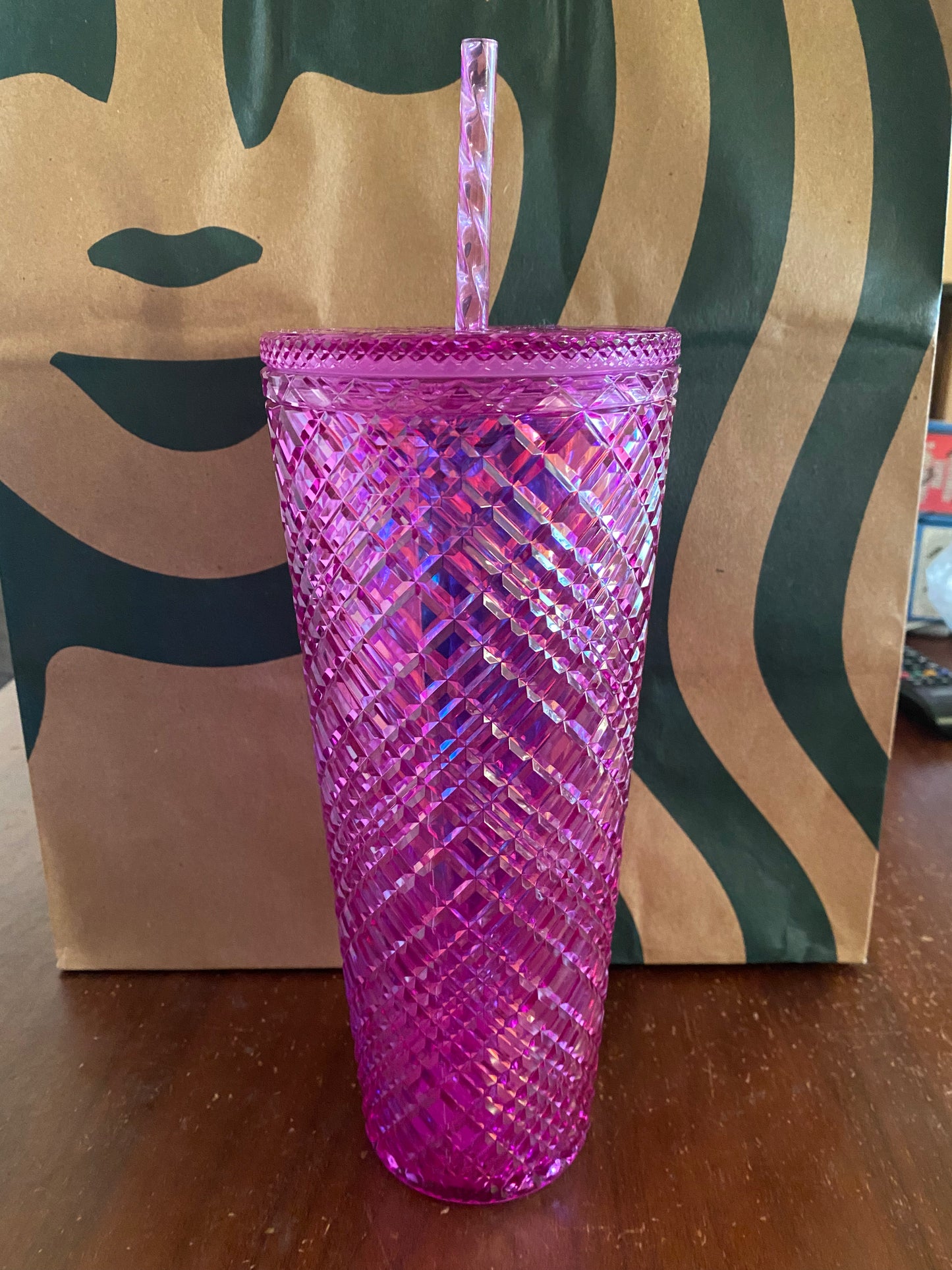 Starbucks Tumbler - Taffy Purple Jeweled - Jan 2023 Release - Venti 24oz