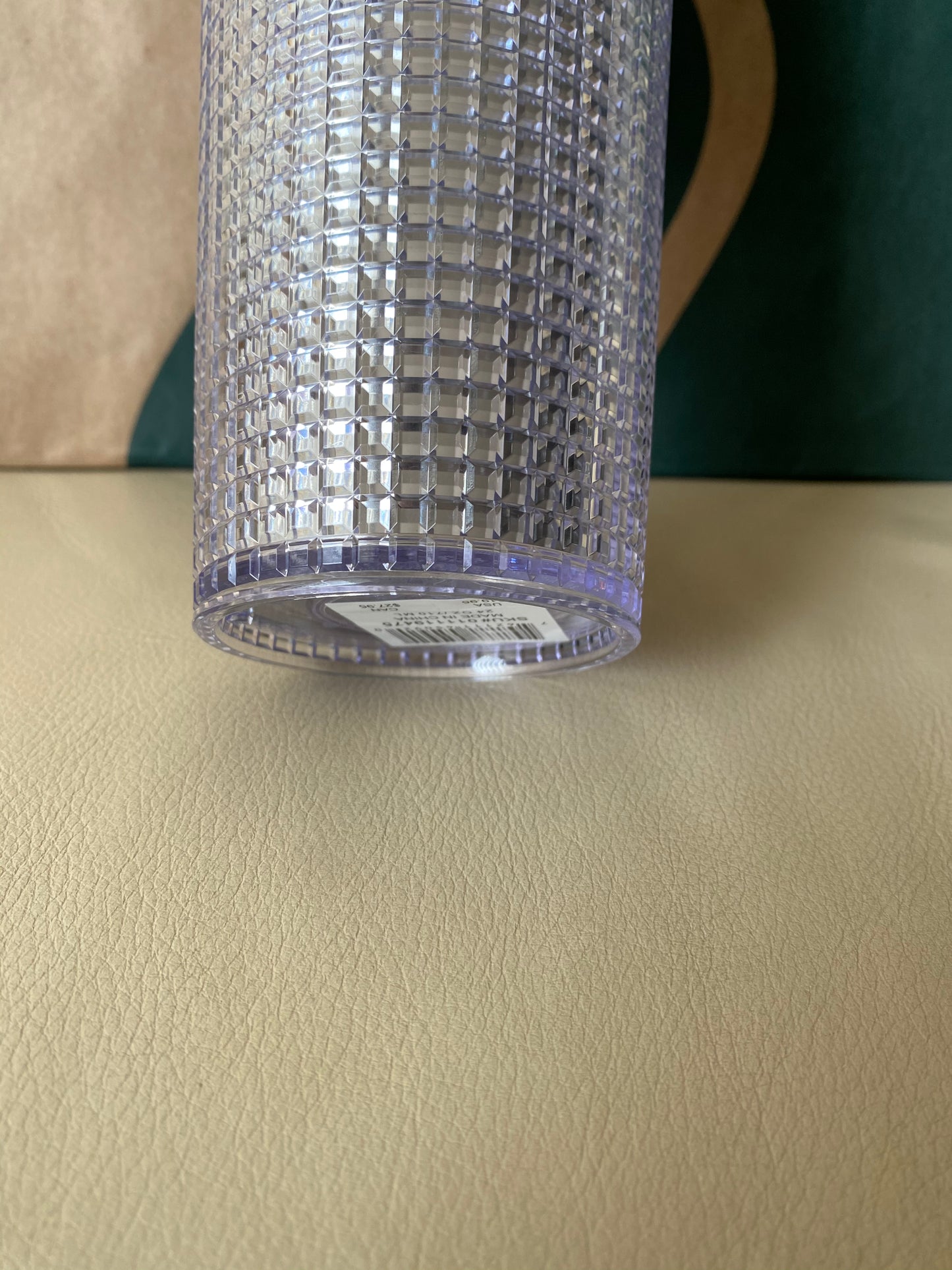 Starbucks Tumbler Sliver Grid - Holiday 2020 - Venti 24oz