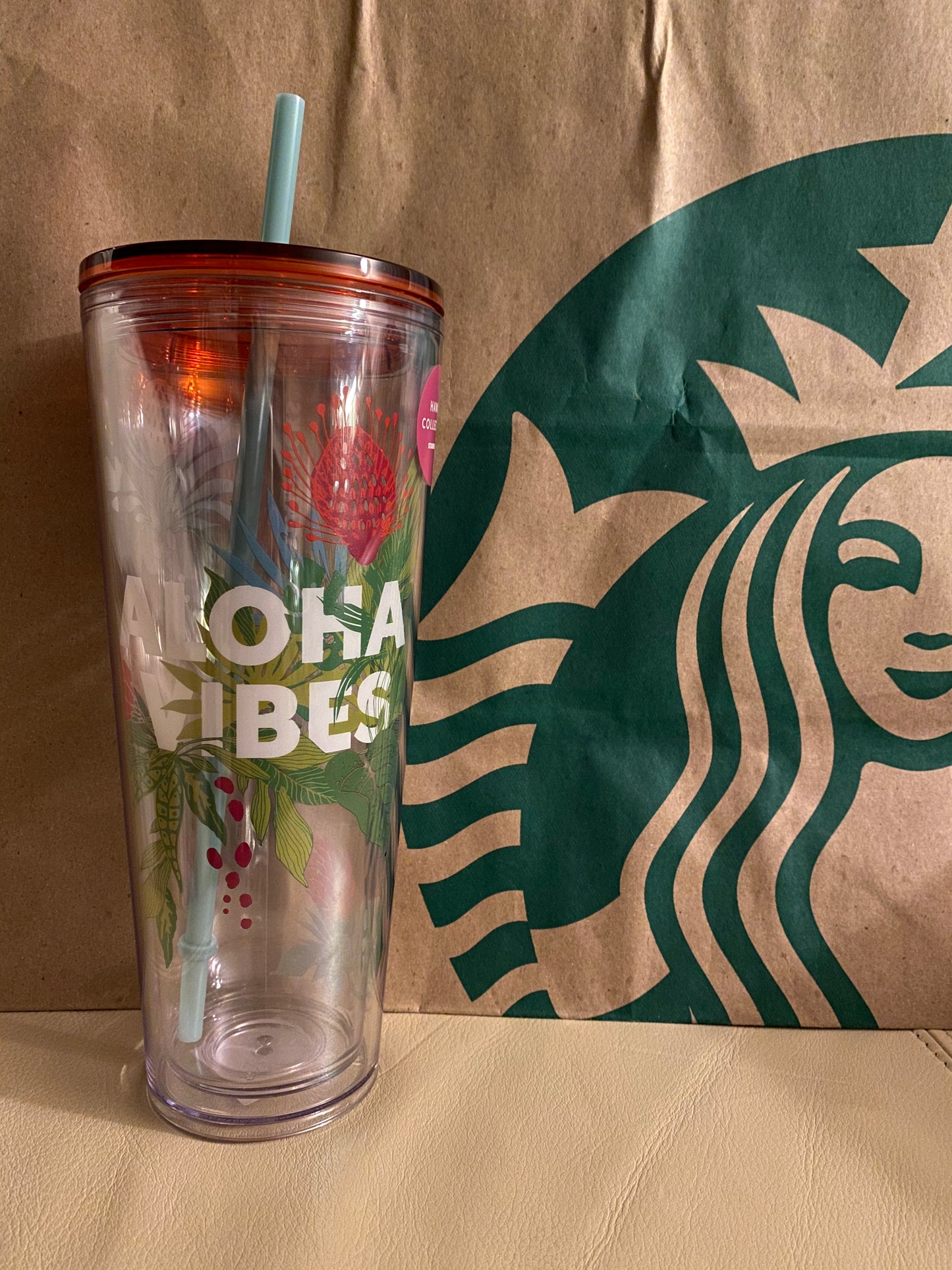 Starbucks Aloha Vibes Hawaii Exclusive Tumbler -24oz