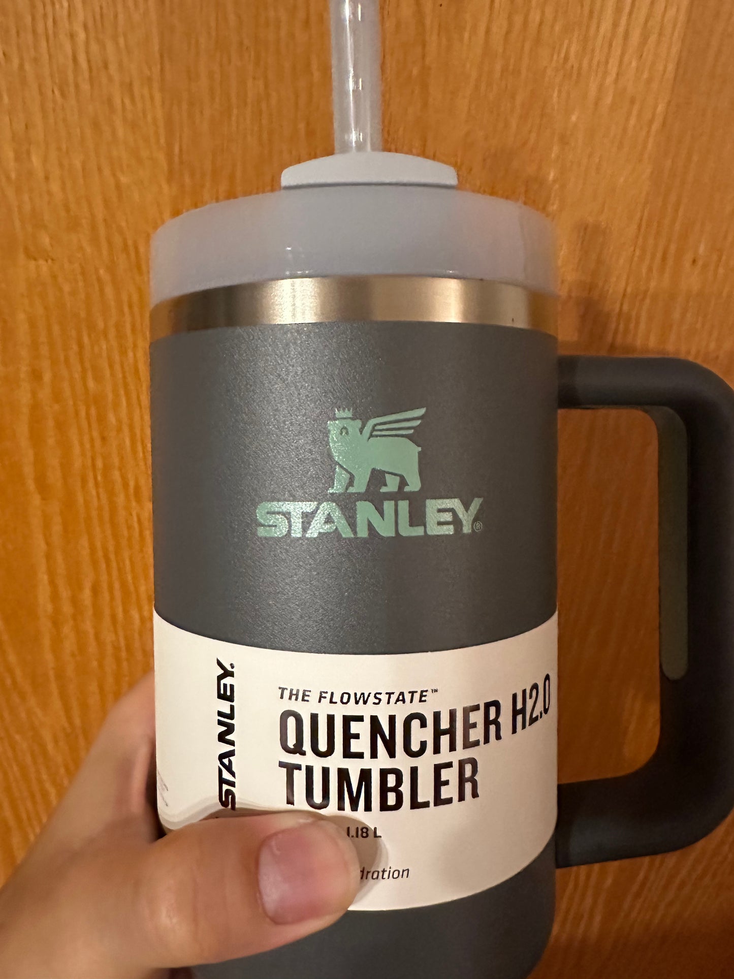 Stanley 40oz Stainless Steel H2.0 FlowState Quencher Tumbler - Charcoal Color