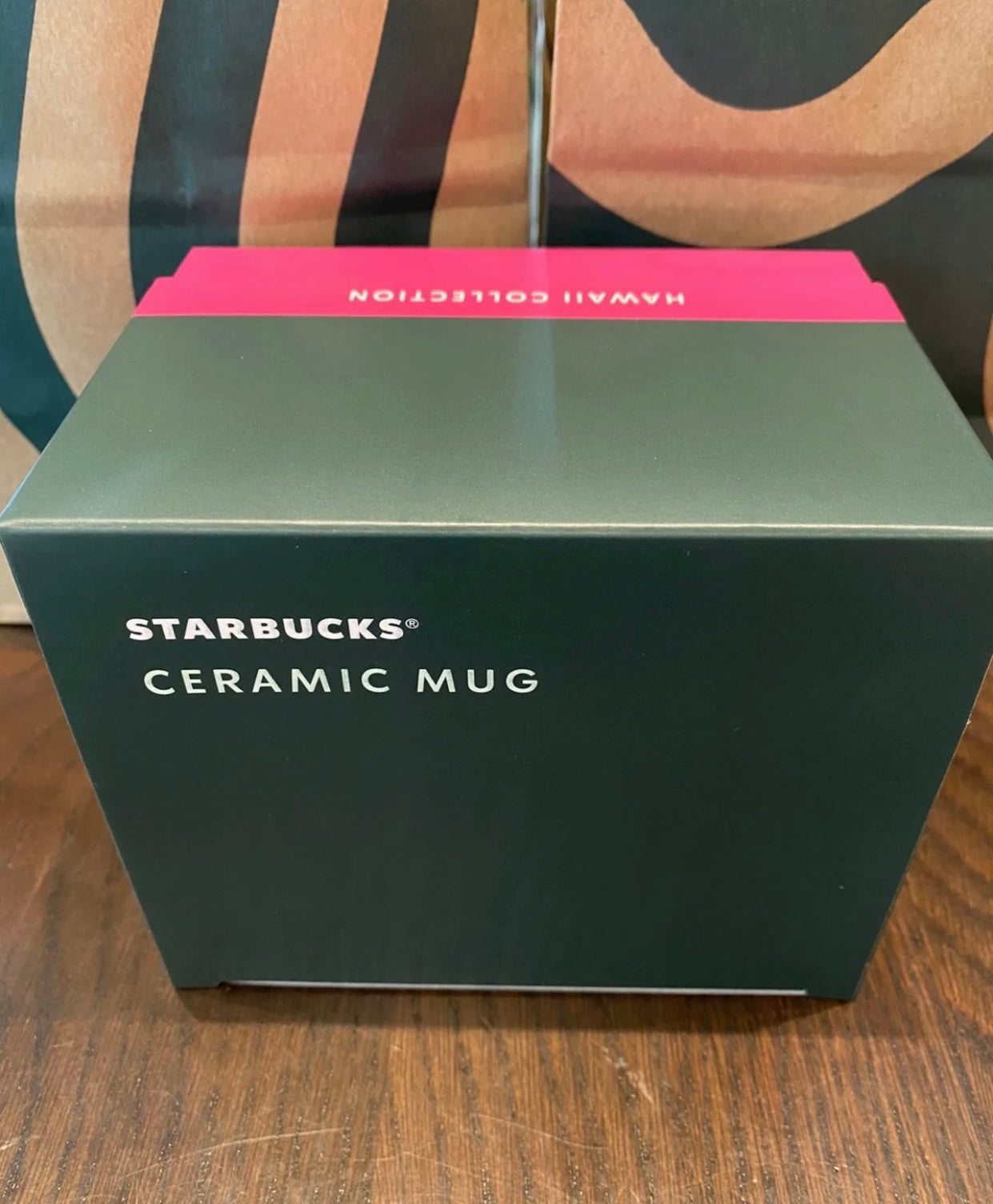 Starbucks Tumbler Hawaii Exclusive Blue Ceramic Mug - 12oz