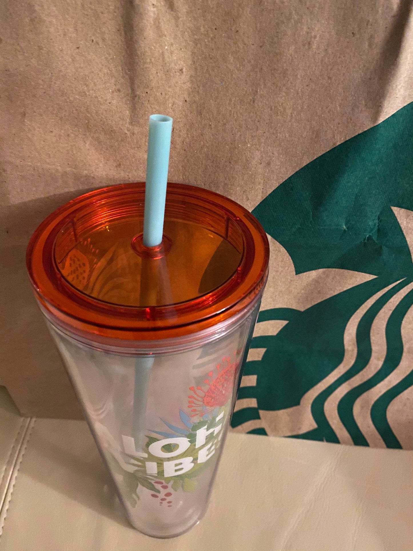 Starbucks Aloha Vibes Hawaii Exclusive Tumbler -24oz