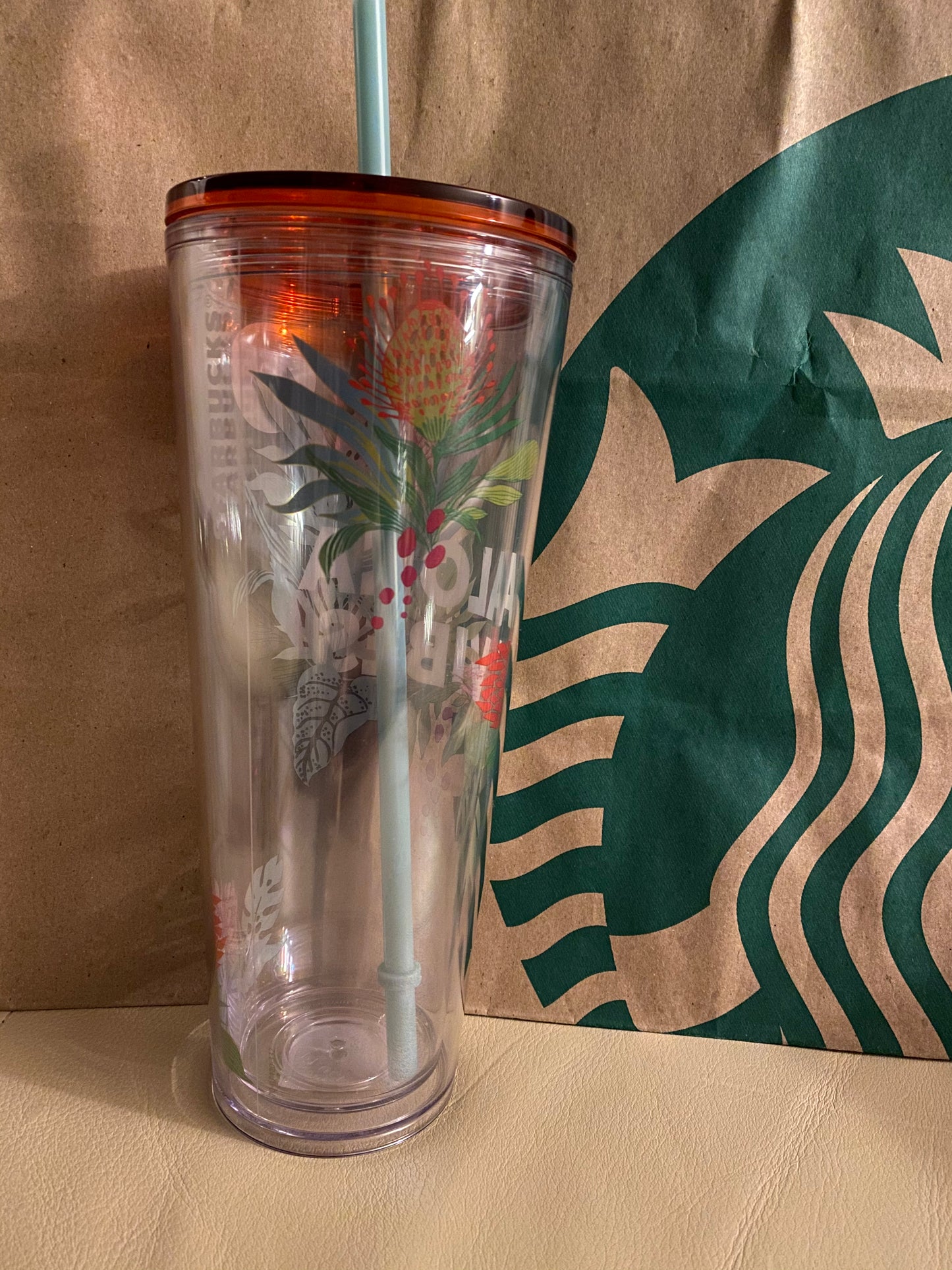 Starbucks Aloha Vibes Hawaii Exclusive Tumbler -24oz