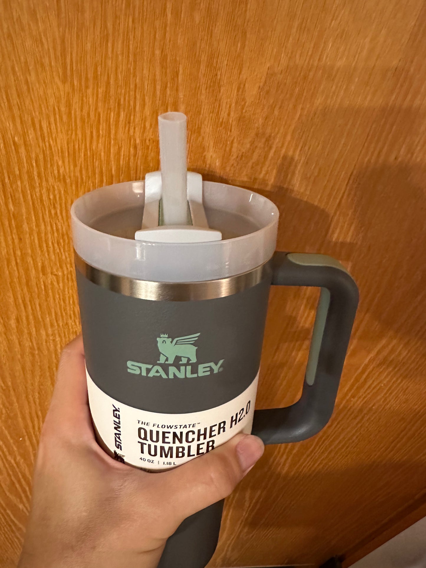 Stanley 40oz Stainless Steel H2.0 FlowState Quencher Tumbler - Charcoal Color