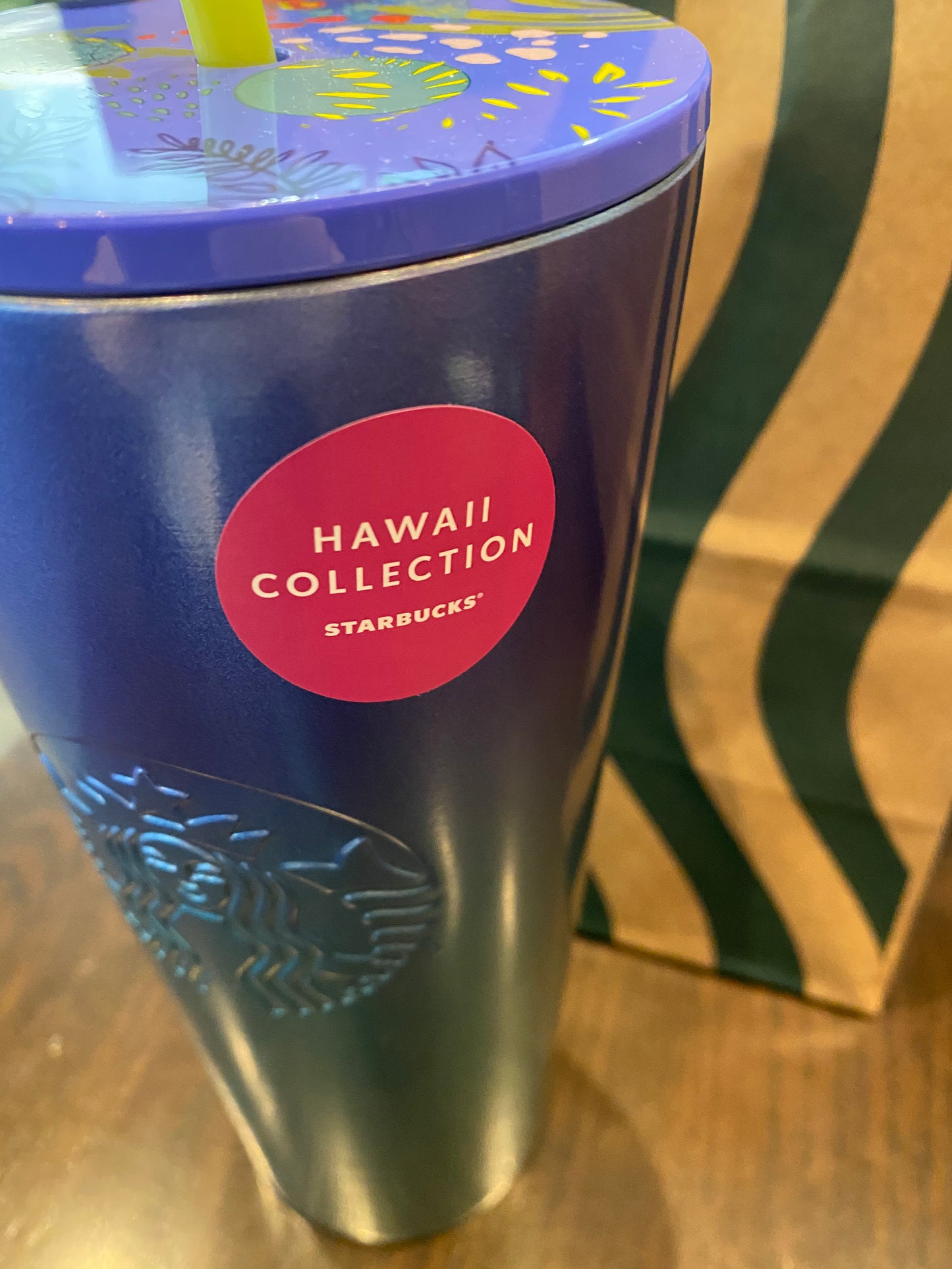 Starbucks Tumbler Metal Turtle Hawaii Exclusive Collection 2020 - 24oz