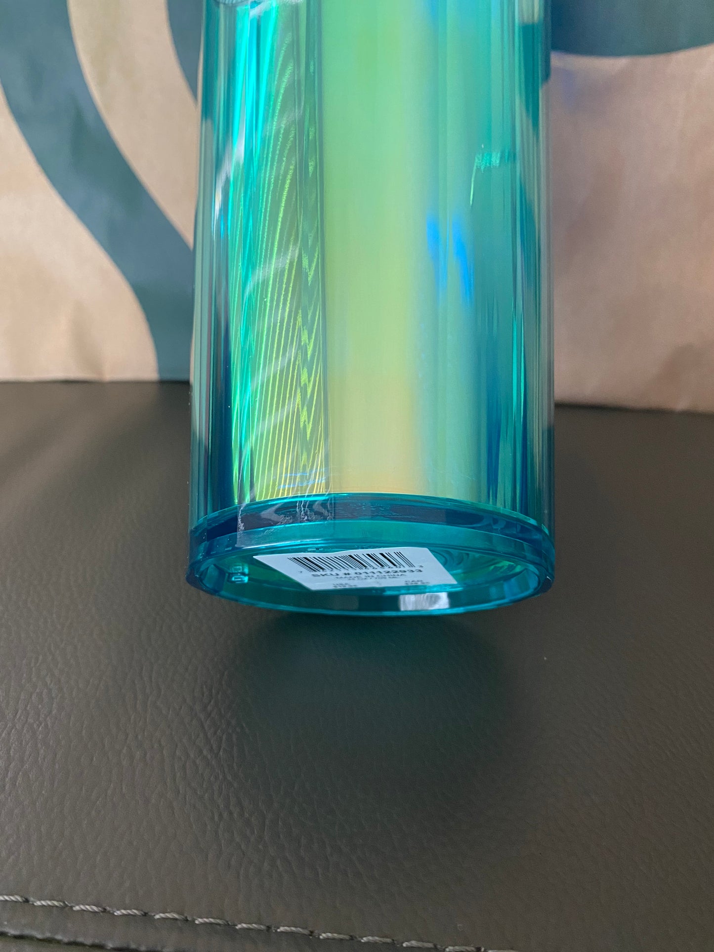 Starbucks Teal Kaleidoscope Tumbler - Summer 2021 - Venti 24oz