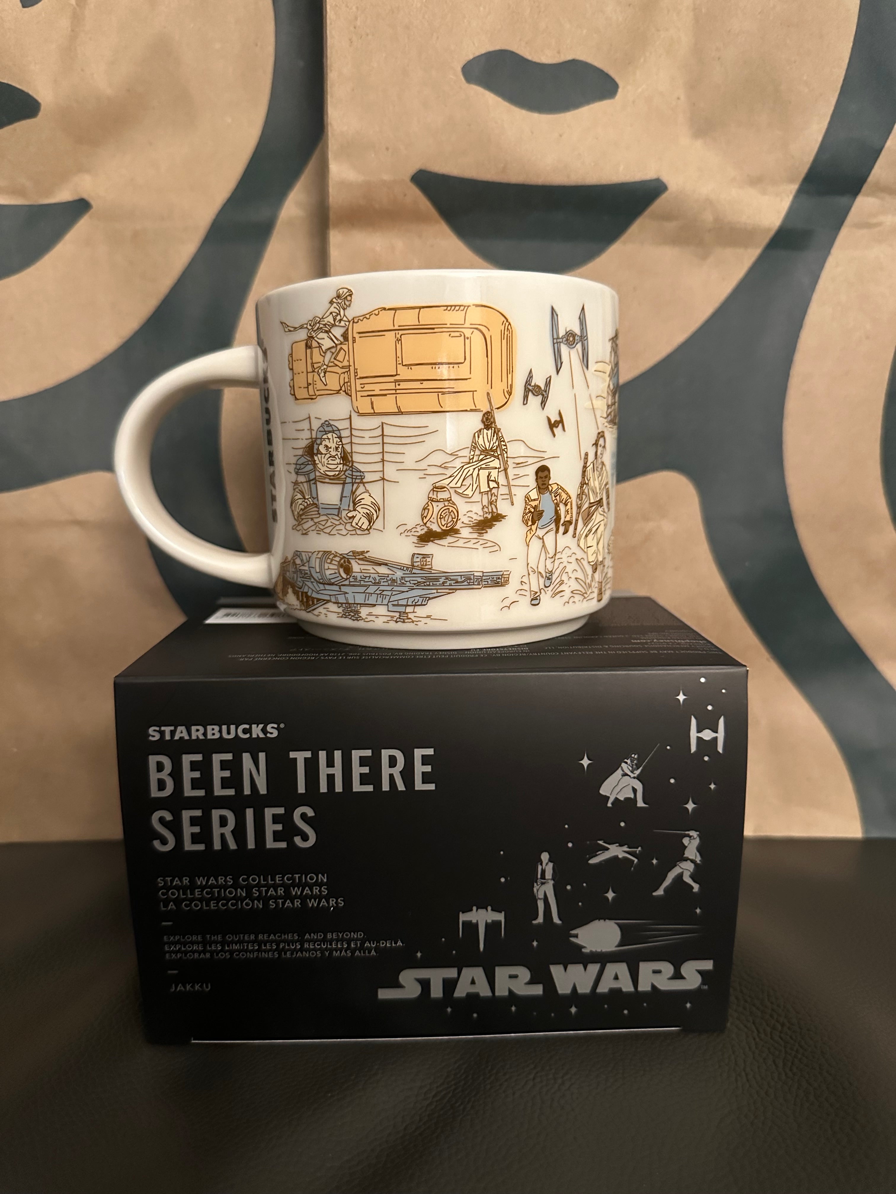 2 brand new Starbucks Star online Wars Been There Mugs