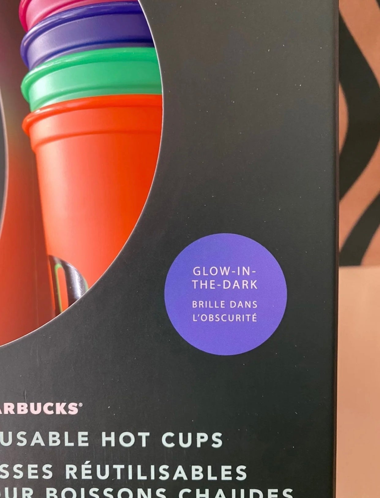 Starbucks Tumbler Halloween 2020-GITD-6 Hot Cups